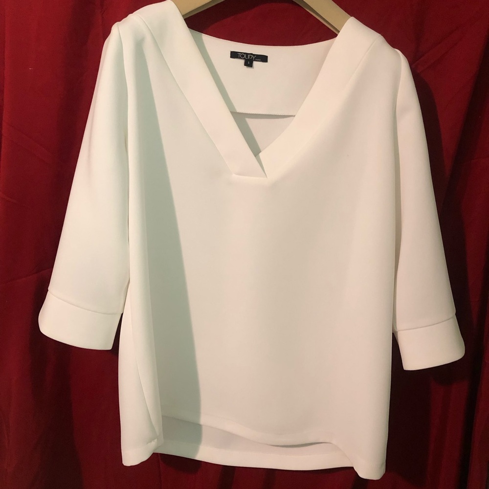 Toudy cream blouse